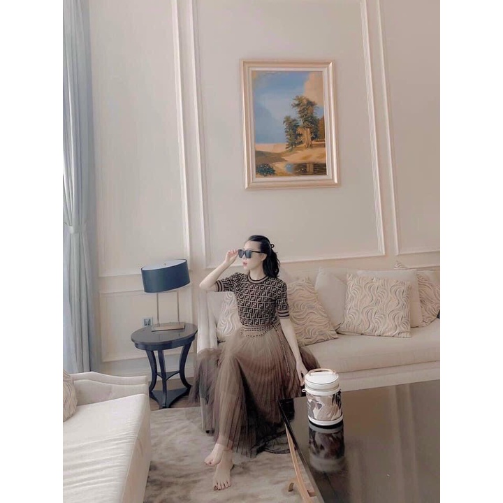 Chân váy công chúa loang siêu hot