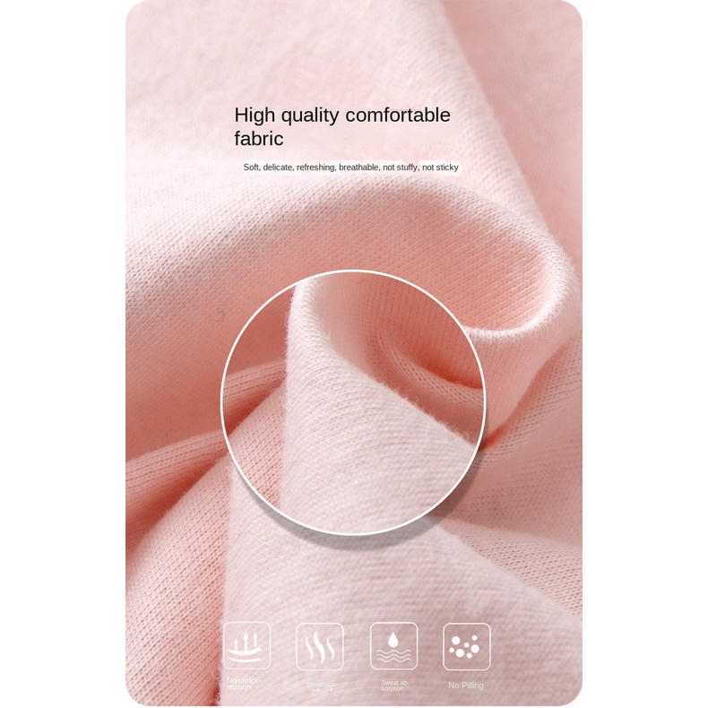 Bộ Đồ Ngủ Áo Thun Tay Ngắn Phối Quần Short Vải Cotton In Hoạt Hình Dễ Thương Cho Bé 0-72M