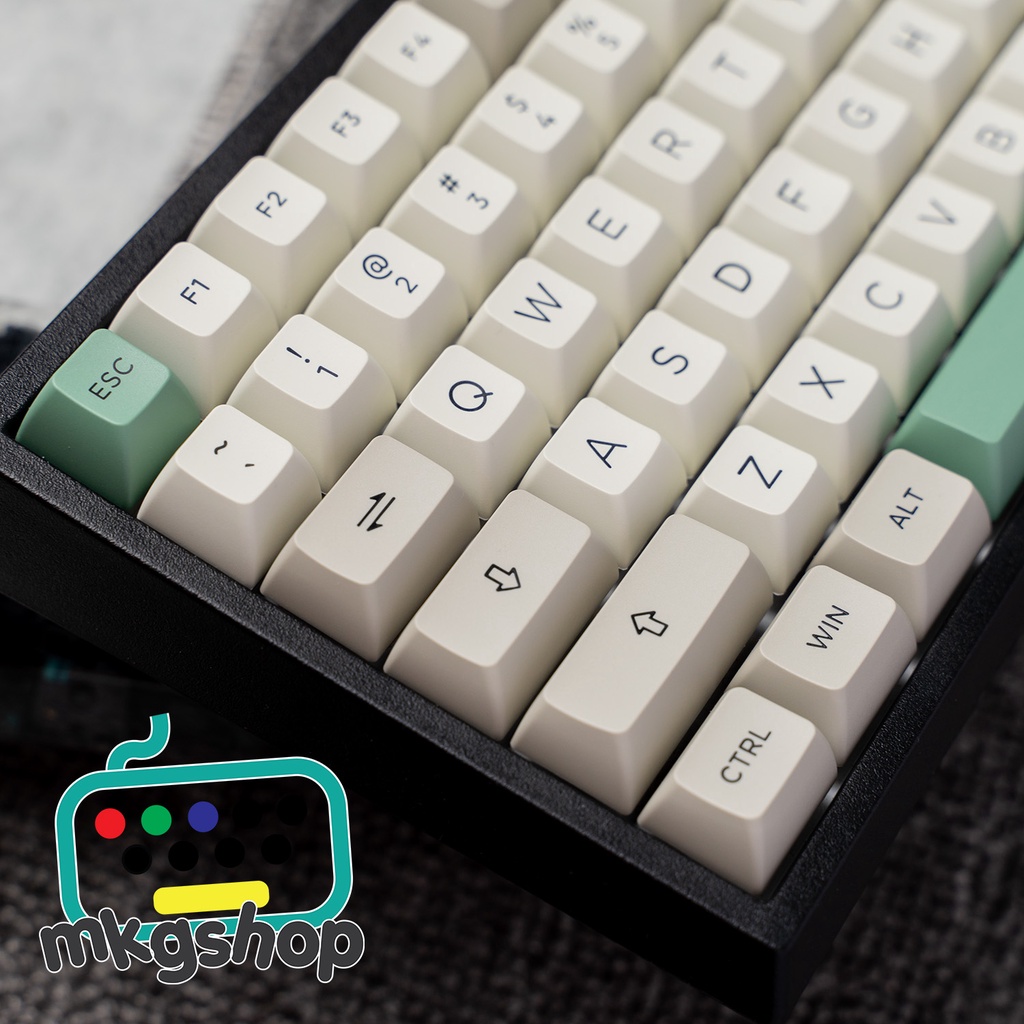 Keycap Akko 9009 178 nút nhựa PBT doubleshot, in doubleshot, ASA profile