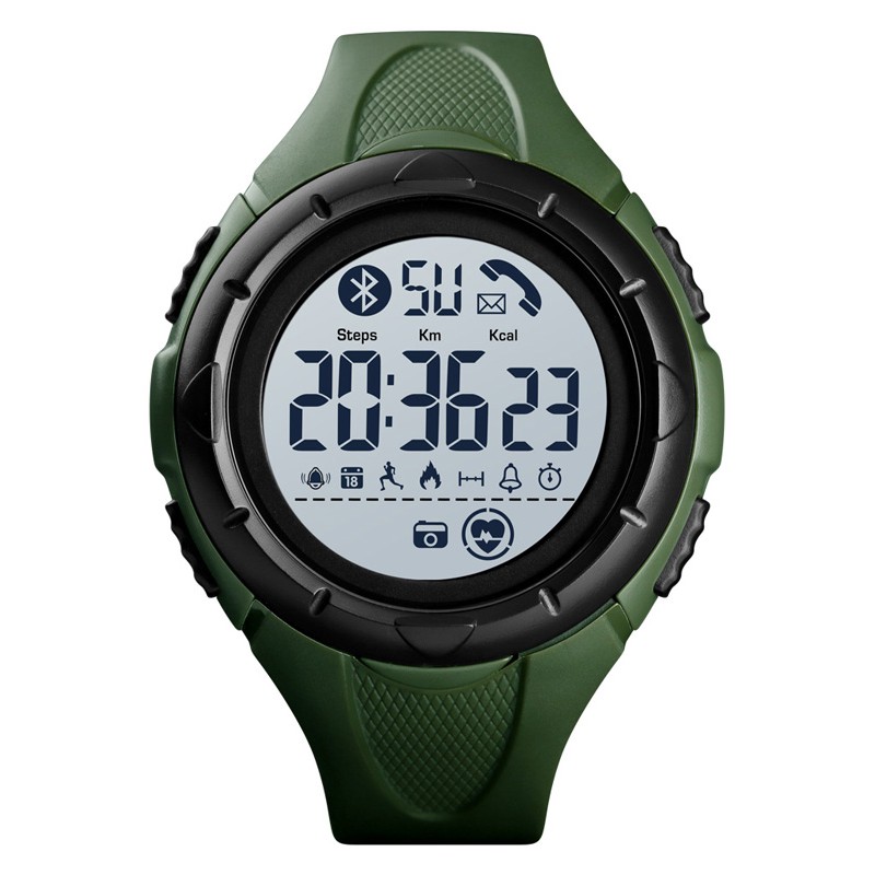 Đồng Hồ Thông minh SKMEI 1542 Kiểu Dáng Thể Thao Chống Thấm Nước Kết Nối Bluetooth Đo Nhịp Tim Tiện Dụng Chất Lượng Cao