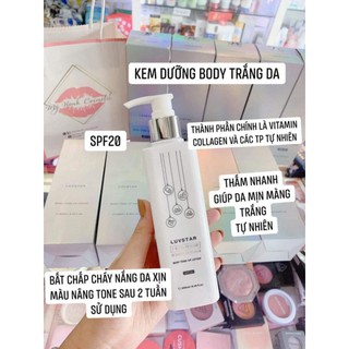 Dưỡng thể dưỡng da LUVSTAR LOTION