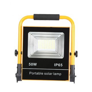 Đèn led năng lượng mặt trời xách tay đa năng 50w