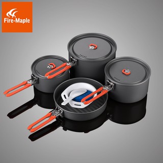 Bộ nồi nấu ăn khi đi dã ngoại, cắm trại, picnic fire maple feast 5