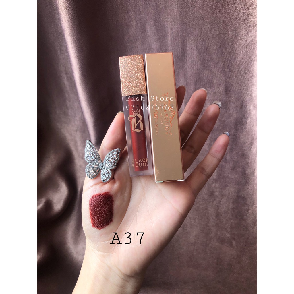 [Có Quà Tặng] Son Kem Black Rouge Ver 6 Ver 7 Đẹp Lì Thơm Handmade | Thế Giới Skin Care