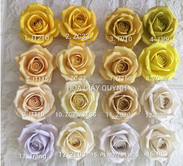 Màu 1-16 GIẤY MỸ THUẬT 120 gsm khổ 79x109cm