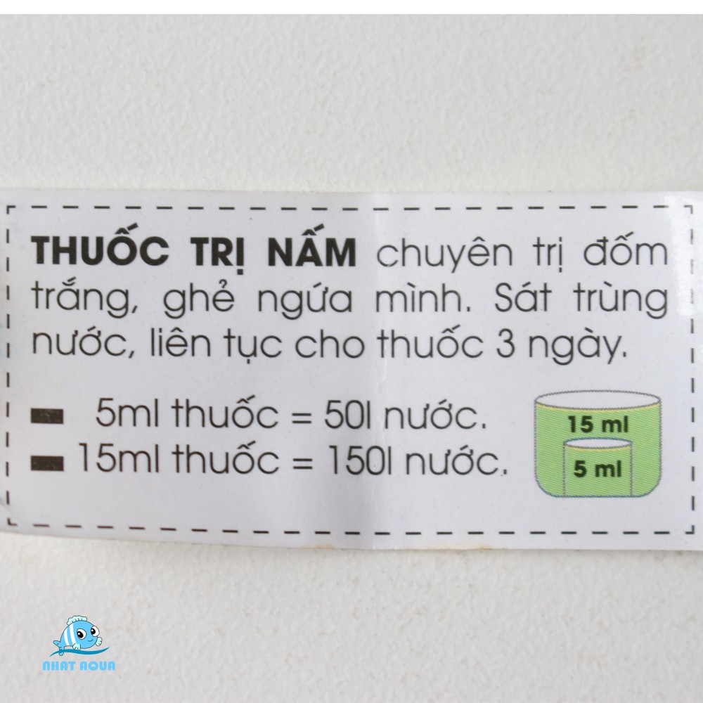 [Mã PET50K giảm Giảm 10% - Tối đa 50K đơn từ 250K] Thuốc Trị Nấm, Sát Trùng Hồ Cá Cảnh