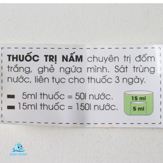 Thuốc Trị Nấm, Sát Trùng Hồ Cá Cảnh