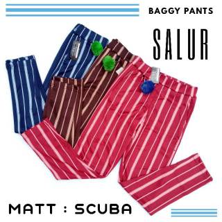 Quần Baggy Có Viền Pompom