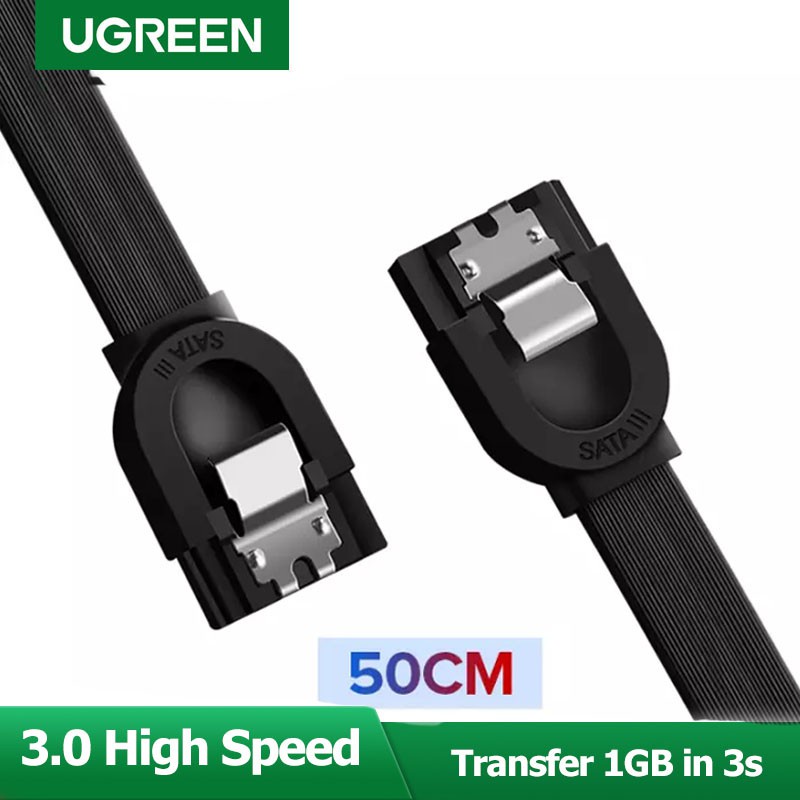 Cáp dử liệu Sata Ugreen 30796 US217 Chính Hãng dài 50cm