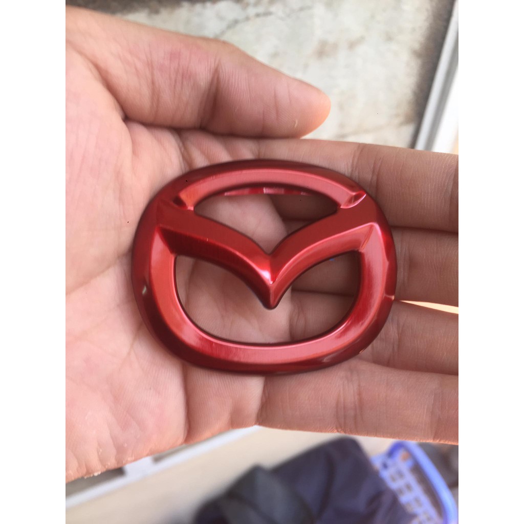 Logo Vô Lăng Mazda Cx5, Mazda 3, Mazda Cx8, Mazda 6, Mazda 2, Chất Liệu Hợp Kim Cao Cấp Không Rỉ