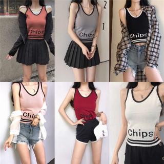 Áo croptop ba lỗ năng động thời trang Hàn Quốc