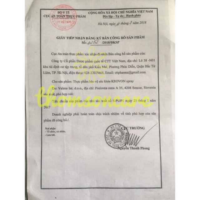 Keovon Spray, Vitamin K2 cho bé, kích thích phát triển chiều cao cho trẻ, ngăn loãng xương ở người già - Chai 25ml