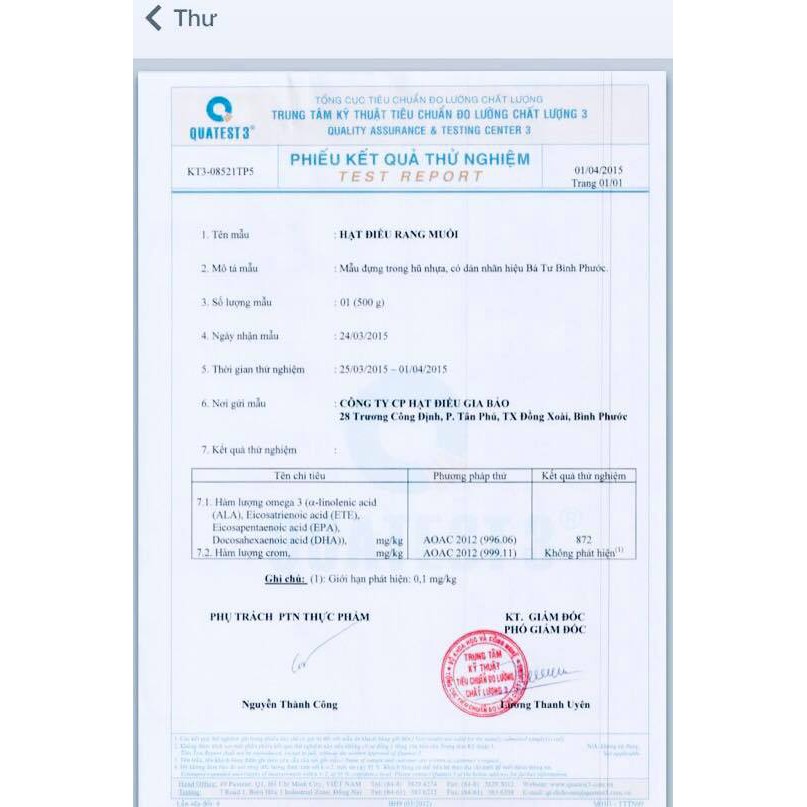 Hạt điều rang muối Bà Tư Bình Phước - hộp 500g | BigBuy360 - bigbuy360.vn