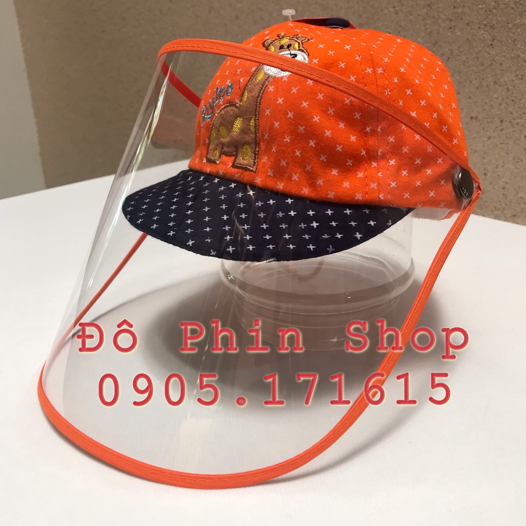 [Vòng đầu 48cm bé 0-2 tuổi] Mũ chắn giọt bắn cho bé, nhiều mẫu thời trang, màu sắc dễ thương