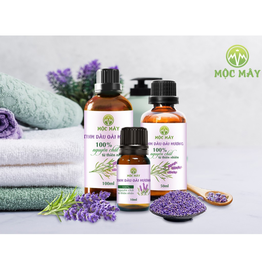 Tinh dầu oải hương (lavender) Pháp 100ml Mộc Mây