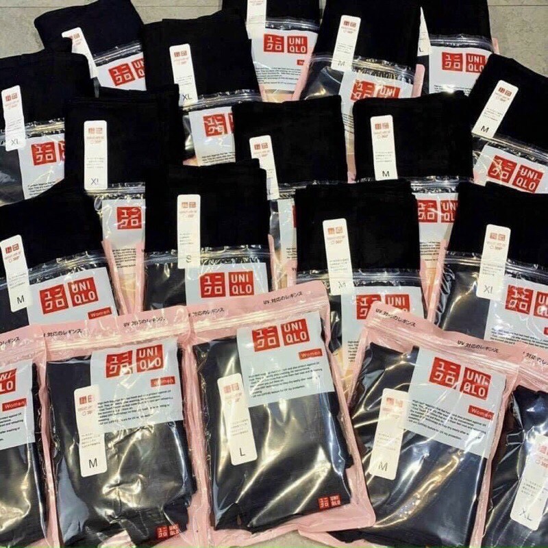 QUẦN LEGGING U.N TÚI ZIP SỊN SÒ Y ẢNH
