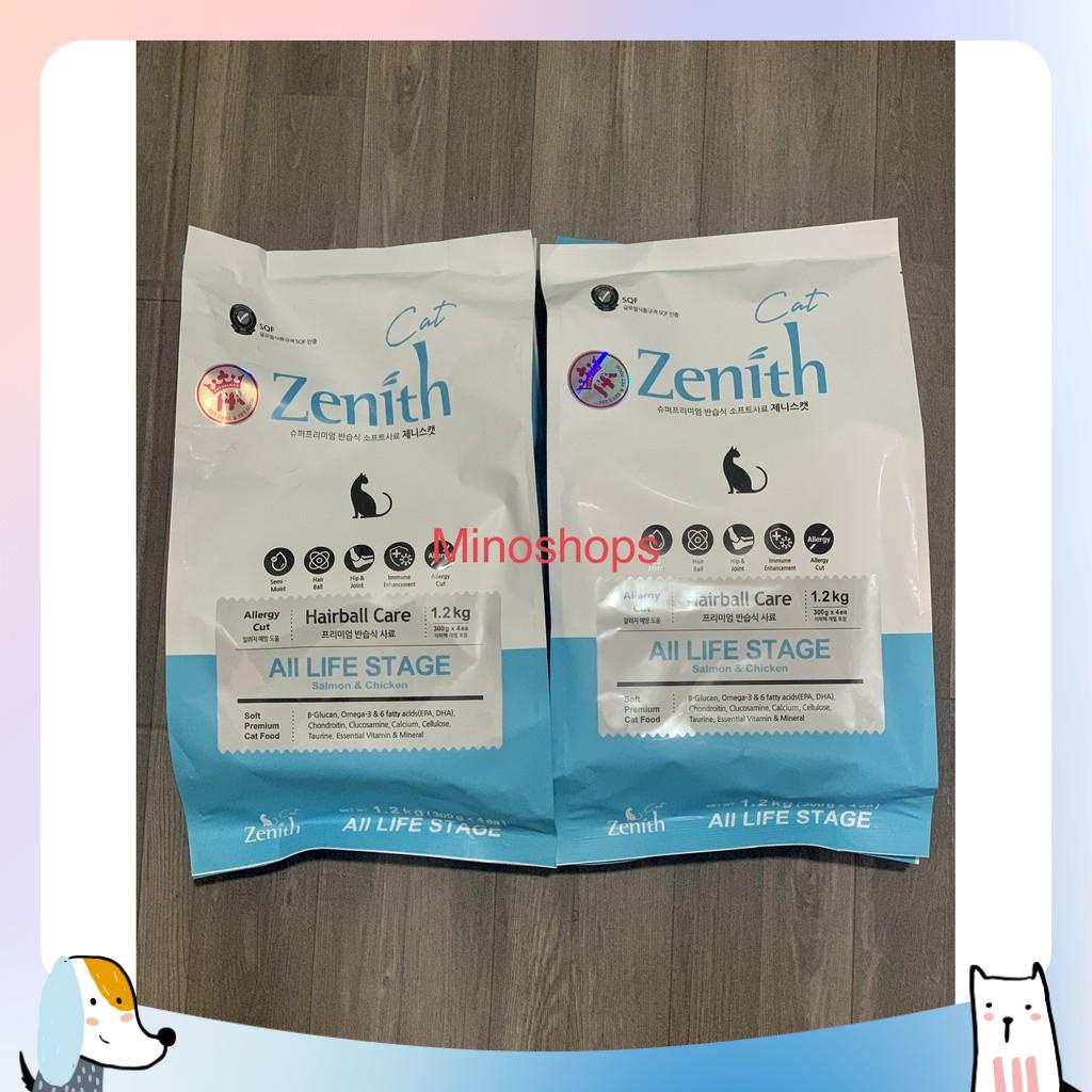 Thức ăn hạt mềm cho mèo Zenith chống búi lông