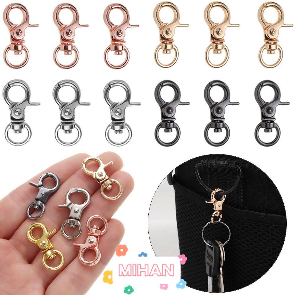 Set 5 Móc Khóa Kim Loại Gắn Dây Đeo Túi Xách MIHAN1