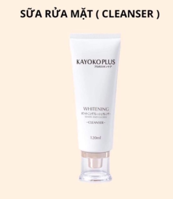 Sữa Rửa mặt KAYOKO PLUS TRẮNG SÁNG - MỊN MÀNG