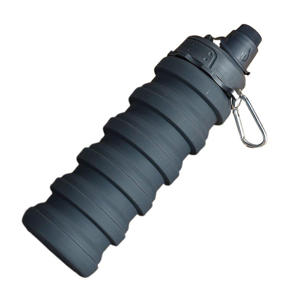 Bình Nước Thể Thao Có Nắp Chịu Nhiệt Đa Năng Gấp Gọn Tiện Dụng