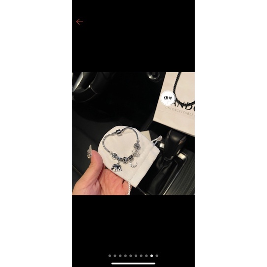 Vòng tay pandora, mai phương bùi, full charm pha lê nhiều màu , Phụ kiện lắc tay Hari korea accessoriea | BigBuy360 - bigbuy360.vn