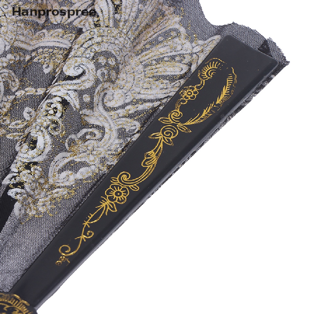 Quạt Xếp Cầm Tay Phong Cách Tây Ban Nha