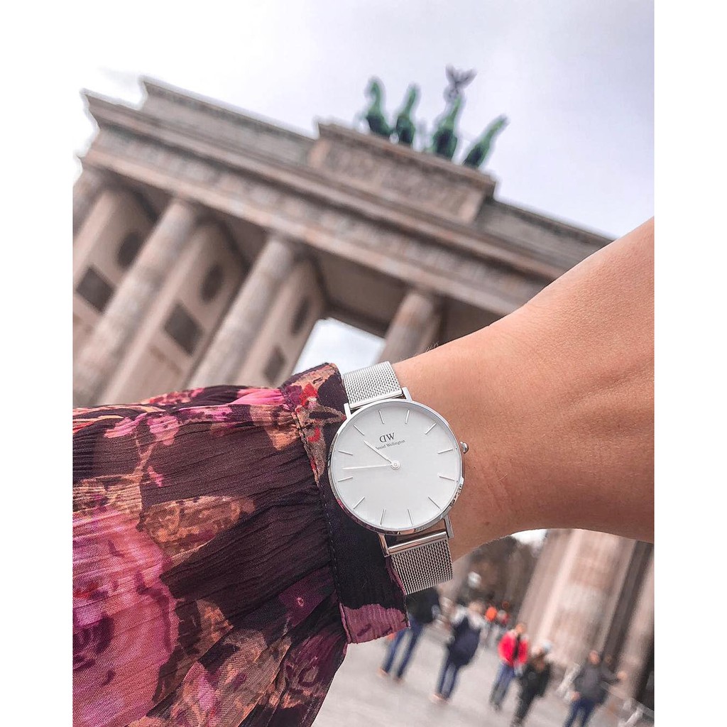 Đồng hồ nữ Daniel Wellington Classic Petite Sterling (28-32-36mm) | BigBuy360 - bigbuy360.vn