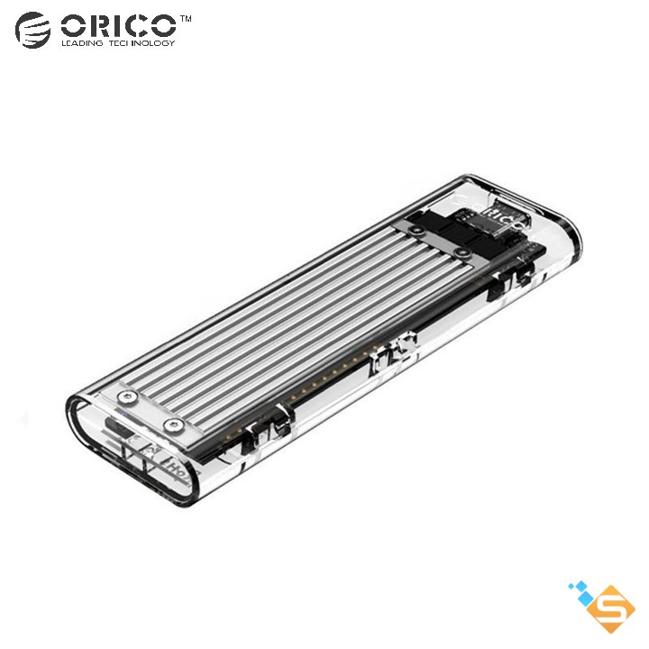 Box Ổ Cứng ORICO Chuyển M.2 PCie sang USB 3.1 TCM2-C3 Tốc Độ 10Gbps - Bảo Hành Chính Hãng 12 Tháng