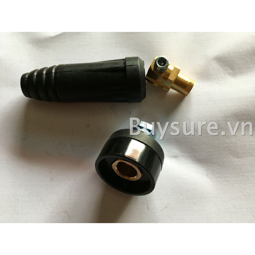 Bộ giắc máy hàn ( đực-cái ) cho máy nhỏ jack máy hàn 16-25
