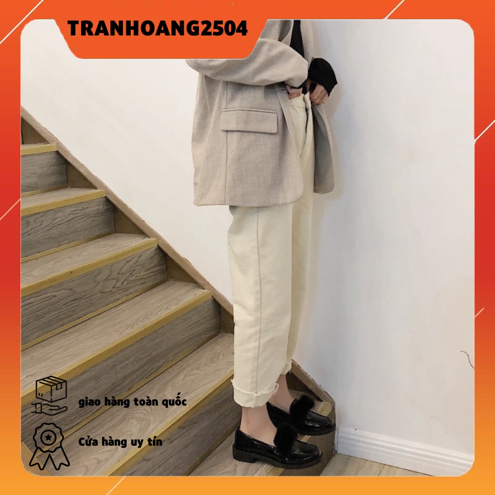 Giày ulzzang da bóng tặng kèm 4 bộ phụ kiện - 919 (ảnh thật ở cuối)