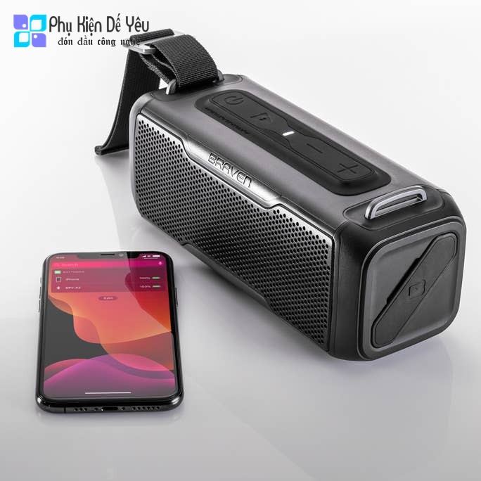 Loa Bluetooth Braven BRV- X/2  [CHÍNH HÃNG PHÂN PHỐI VN, BẢO HÀNH 1 NĂM]