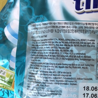 Kẹo Bac Hà Anytime 60g