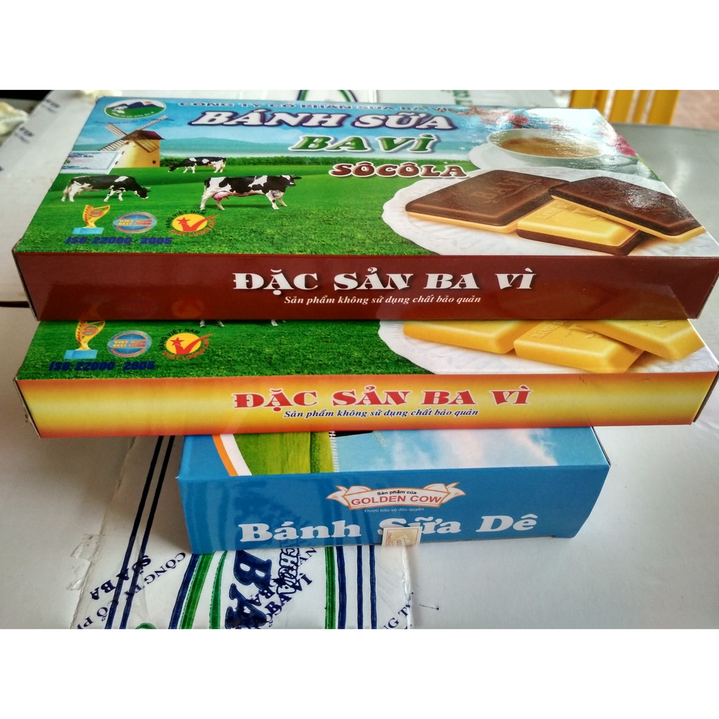 Combo 6 Hộp bánh sữa mỗi loại 1 hộp khác nhau