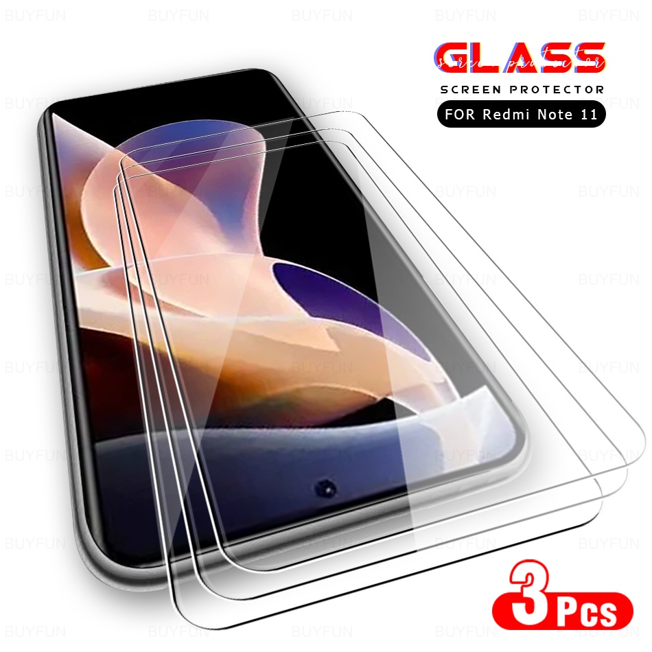 Set 1/3 Kính Cường Lực HD Bảo Vệ Màn Hình Cho Xiaomi Redmi Note11 Pro Plus Not 11Pro