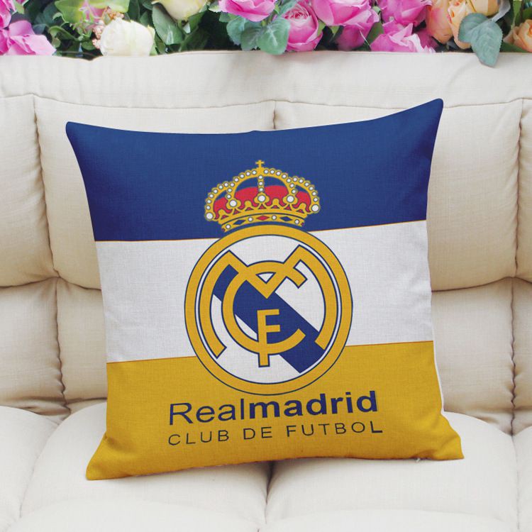 Áo Gối Bằng Vải Lanh Cotton 45x45cm In Hình Logo Câu Lạc Bộ Liverpool Chelsea