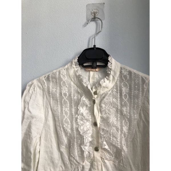 Áo sơ mi phong cách cổ điển secondhand