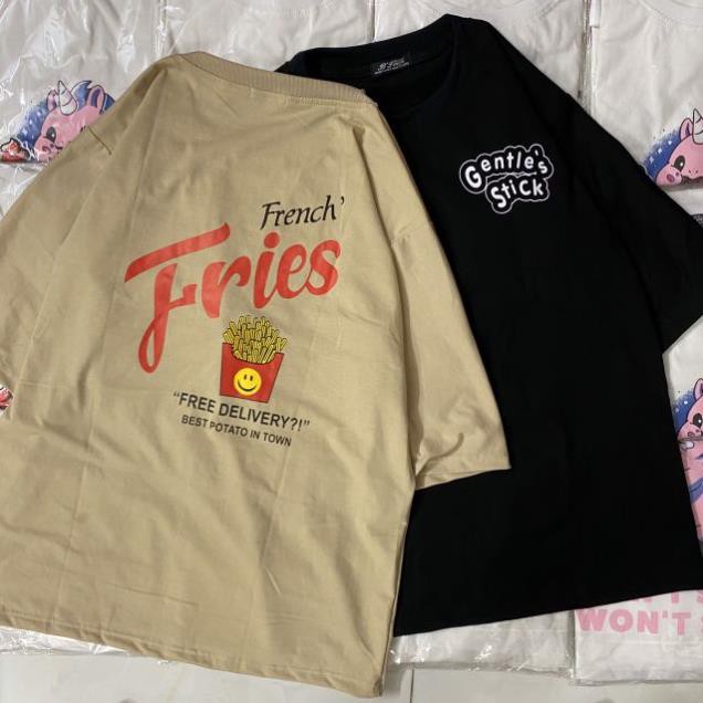 [R04][HÌNH THẬT] Áo thun nữ nam unisex căp đôi áo phông nữ tay lỡ GENTLE'S STICK xinh xinh hàng rất đẹp-BT046 | BigBuy360 - bigbuy360.vn