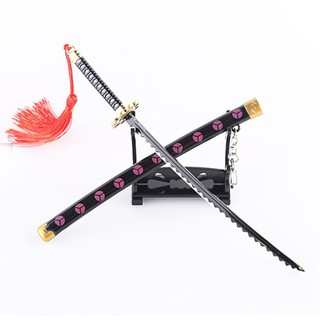Móc Khóa Kiếm Zoro Shusui (Thu Thủy ) Cỡ Lớn Dài 23cm Có Tặng Kèm Giá Đỡ