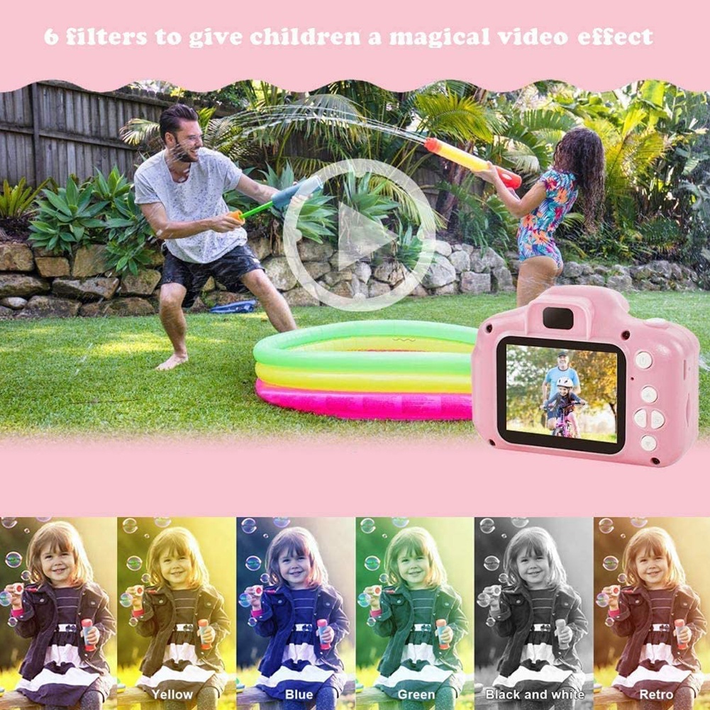 Máy Quay Phim Hoạt Hình HD 1080P Chống Thấm Nước Dễ Thương Cho Bé | BigBuy360 - bigbuy360.vn