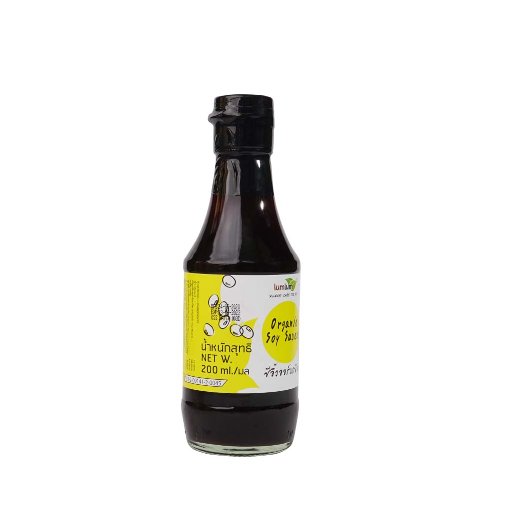 Nước Tương Đậu Nành Hữu Cơ Lumlum  200ml – Organic Soy Sauce