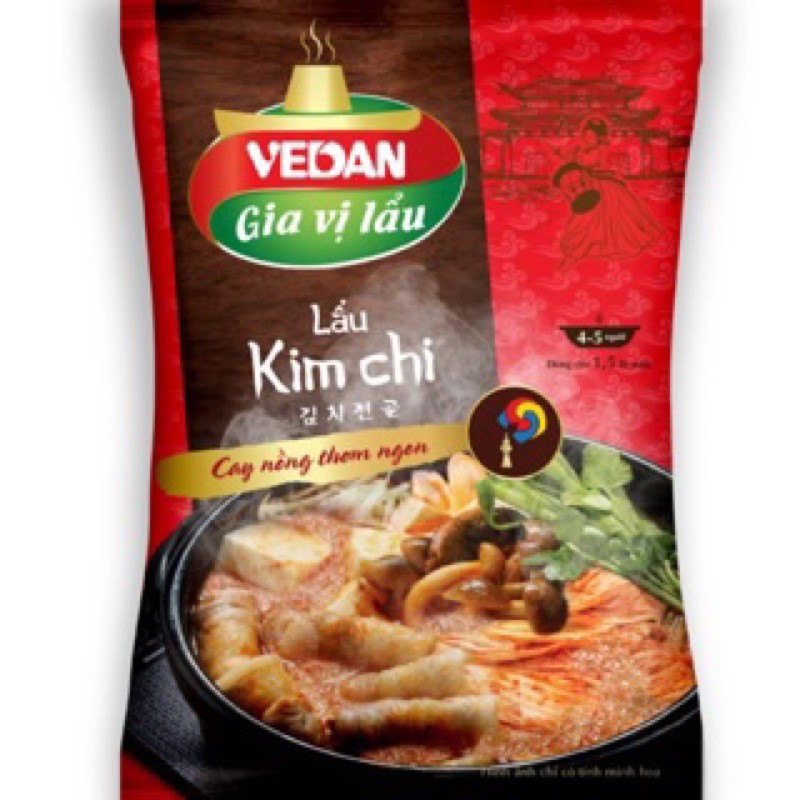 Gia vị lẩu chua cay/ kim chi/ hải sản Vedan(BC)