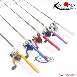 Cần Câu Bút mini - MÁY ĐỨNG MÁY NGANG