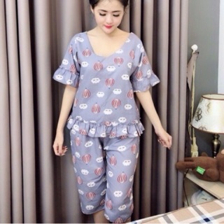 ĐỒ BỘ KATE TAY LỬNG QUẦN LỬNG