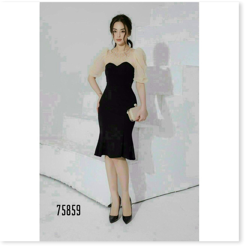 ĐẦM UMI ĐÍNH NGỌC MÀU SẮC XINH XẮN NHƯNG KHÔNG KÉM PHẦN SÁNG TRỌNG THỜI TRANG MỚI KME