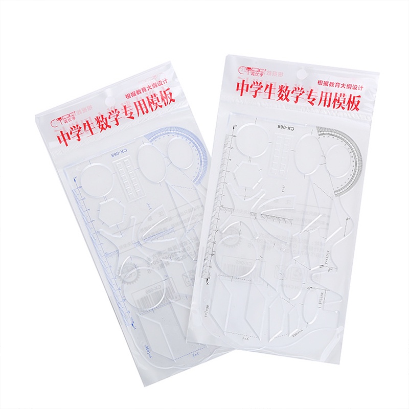 1 Thước Nhựa Trong Suốt Đa Năng