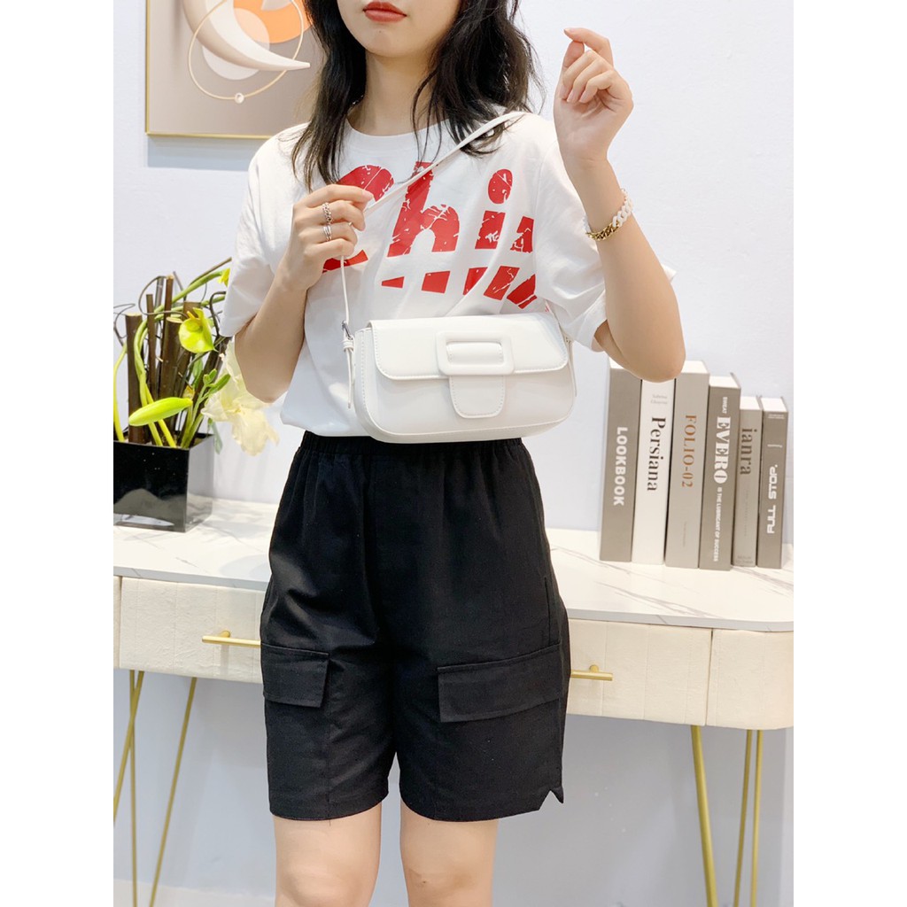 Túi xách nữ kẹp nách da quang châu cao cấp T955 | BigBuy360 - bigbuy360.vn