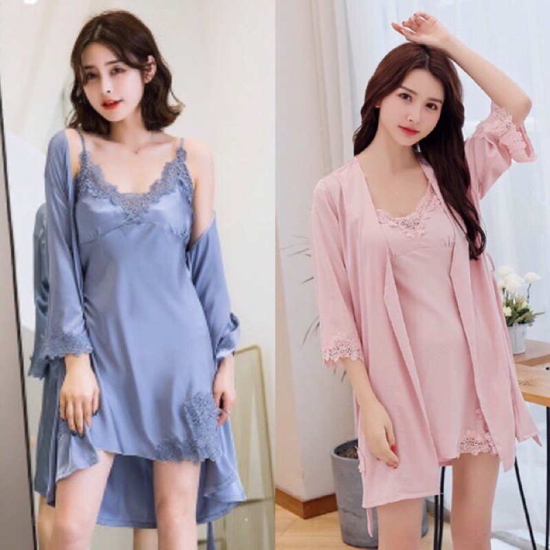 Váy Ngủ , đầm ngủ lụa sexy hàng Quảng Châu cực quyến rũ, cực sang chảnh | BigBuy360 - bigbuy360.vn