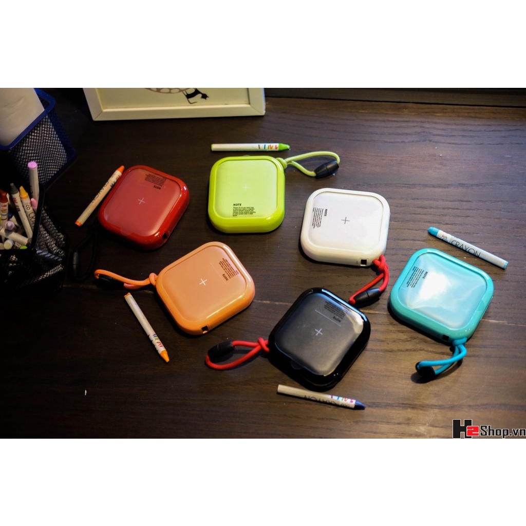 PIN DỰ PHÒNG KIÊM SẠC KHÔNG DÂY MIPOW CUBE X 1000PD 18W/WIRELESS CHARGER 10W