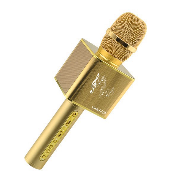Micro bluetooth karaoke LTP YS-12 chính hãng. mic ys12 hát song ca độc đáo.