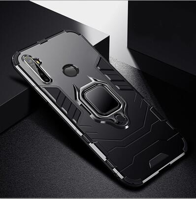 Ốp Điện Thoại Topewon Cứng Có Giá Đỡ Từ Tính Phong Cách Ironman Cho OPPO Realme 5 Pro 5i 6 6i C11